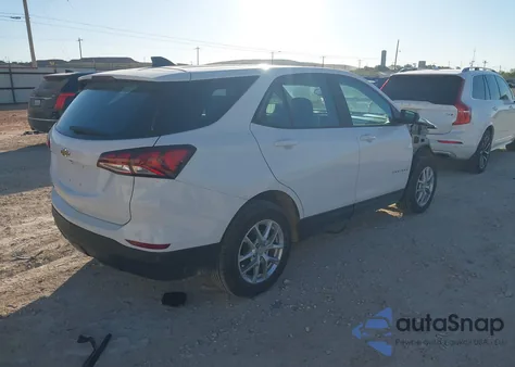 2022 Chevrolet Equinox Fwd Ls z USA, uszkodzony, nr VIN 3GNAXHEVXNS167640